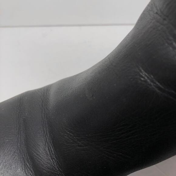 Steve Madden Rankel Chunky Platform Boots 10 Leather Lug Sole Chelsea Y2K Style - Picture 12 of 12